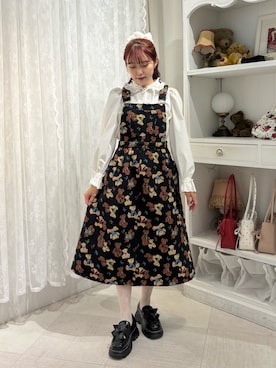 「アイテム（ワンピース/ドレス）」を使った、miokaさん（レディース・162cm）の夏コーディネート