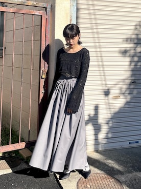 miokaさん（レディース・162cm）の冬コーディネート