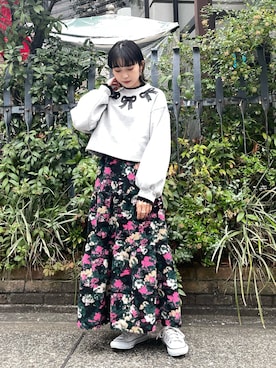 miokaさん（レディース・162cm）の冬コーディネート