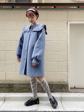 「merry jenny（メリージェニー）のアイテム（その他アウター）」を使った、miokaさん（レディース・162cm）の夏コーディネート