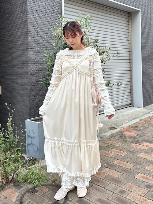 セール】カットレーストップス（Tシャツ/カットソー）｜merry jenny 