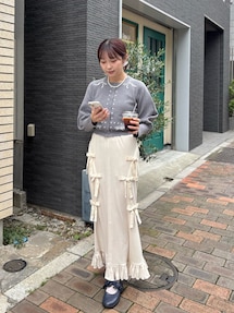 ribbon ribbonリブロングスカート｜メリージェニー（merry jenny）公式