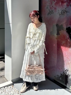 merry jenny（メリージェニー）の「flower paintロング
