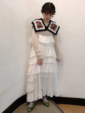 「アイテム（その他シューズ）」を使った、miokaさん（レディース・162cm）の冬コーディネート