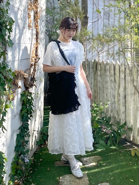 「アイテム（その他シューズ）」を使った、miokaさん（レディース・162cm・20代）の春コーディネート