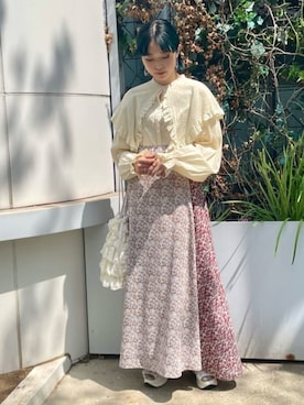 miokaさん（レディース・162cm）の春コーディネート