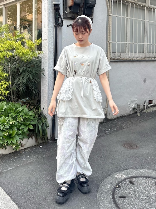 merry jenny（メリージェニー） カーゴパンツ フリルミリタリーカーゴ