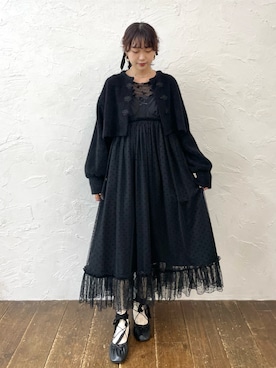 「アイテム（バレエシューズ）」を使った、miokaさん（レディース・162cm）の夏コーディネート