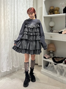 「キャミワンピ」｜miokaさん（レディース・162cm）の秋コーディネート