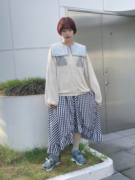 miokaさん（レディース・162cm）の夏コーディネート