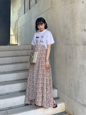 miokaさん（レディース・162cm）の夏コーディネート