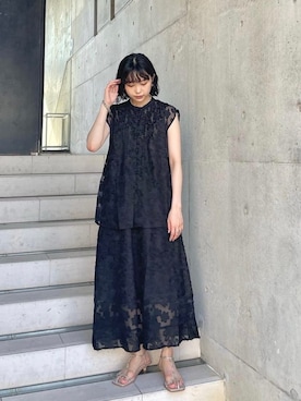 miokaさん（レディース・162cm）の夏コーディネート