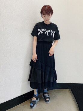 miokaさん（レディース・162cm）の夏コーディネート