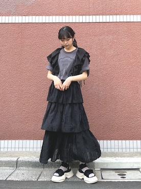 miokaさん（レディース・162cm）の夏コーディネート