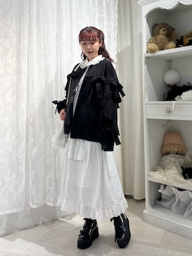 「アイテム（ブルゾン）」を使った、miokaさん（骨格ナチュラル・レディース・162cm）の秋コーディネート