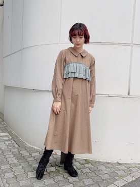 miokaさん（レディース・162cm）の秋コーディネート