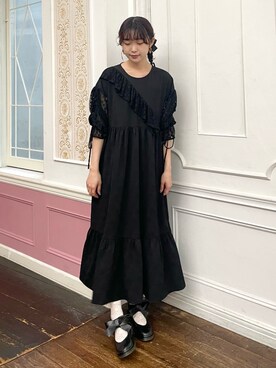 「アイテム（その他シューズ）」を使った、miokaさん（レディース・162cm）の夏コーディネート