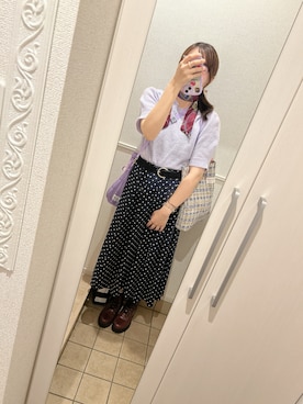 「GORGE（ゴージ）のアイテム」を使った、MIOさん（レディース・161cm）の秋コーディネート