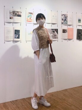 「TOUS（トウス）のアイテム」を使った、YIN銀さん（レディース・167cm）の秋コーディネート