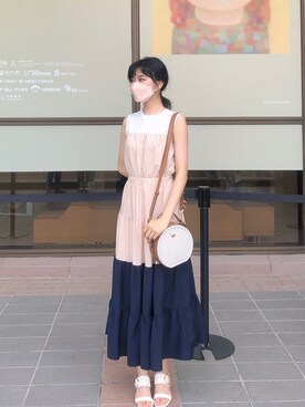 「TOUS（トウス）のアイテム」を使った、YIN銀さん（レディース・167cm）の秋コーディネート