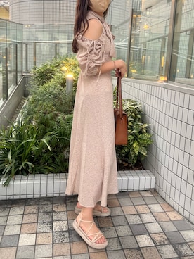 Olive Des Olive オリーブデオリーブ のワンピース ピンク系 を使った人気ファッションコーディネート Wear