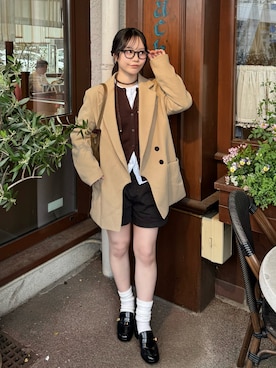 「TODAYFUL（トゥデイフル）のアイテム（アクセサリー）」を使った、maiさん（レディース・150cm）の春コーディネート