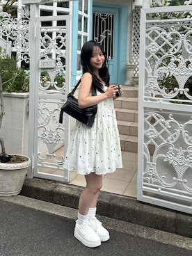 「OSOI（オソイ）のアイテム」を使った、maiさん（レディース・150cm）の夏コーディネート