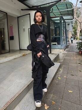 台北小葉さんの（ZARA | ザラ）を使ったコーディネート