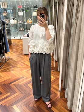 「URBAN RESEARCH ROSSO WOMEN（アーバンリサーチ　ロッソ）のアイテム（サンダル）」を使った、hikaruさん（レディース・168cm）の夏コーディネート