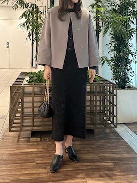 「高身長女子」｜hikaruさん（レディース・168cm）の冬コーディネート