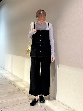 「URBAN RESEARCH ROSSO WOMEN（アーバンリサーチ　ロッソ）の『別注』Lee×ROSSO　DENIM SET UP（セットアップ）」を使った、hikaruさん（レディース・168cm）の秋コーディネート