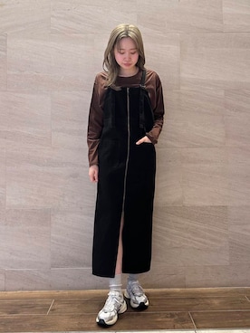 hikaruさん（レディース・168cm）の冬コーディネート