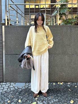 「URBAN RESEARCH ROSSO WOMEN（アーバンリサーチ　ロッソ）のアイテム」を使った、hikaruさん（レディース・168cm）の秋コーディネート