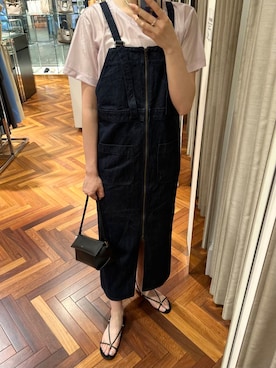 「URBAN RESEARCH ROSSO WOMEN（アーバンリサーチ　ロッソ）のアイテム（ワンピース/ドレス）」を使った、hikaruさん（レディース・168cm）の夏コーディネート