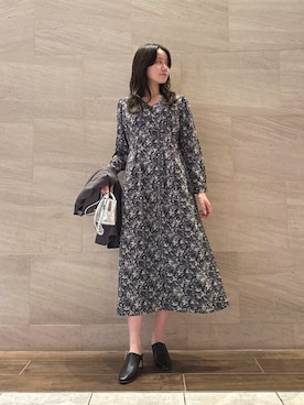 「アイテム（その他シューズ）」を使った、hikaruさん（レディース・168cm）の秋コーディネート
