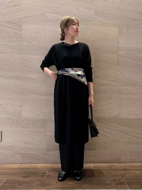 セール】カシミヤ混2WAYニットワンピース（ワンピース）｜URBAN