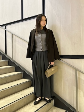 hikaruさん（レディース・168cm）の冬コーディネート