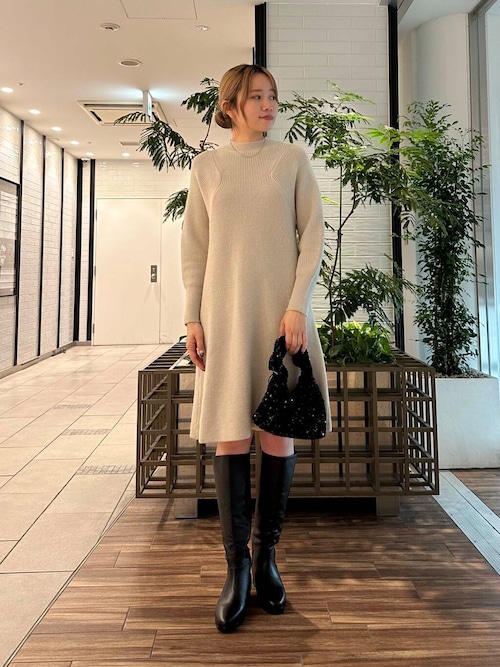 セール】『WEB限定』畦ニットミニワンピース（ワンピース）｜URBAN