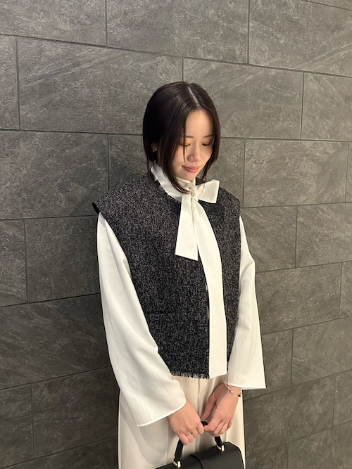 別注』CHIGNON×ROSSO ツイードショートベスト（ベスト）｜URBAN