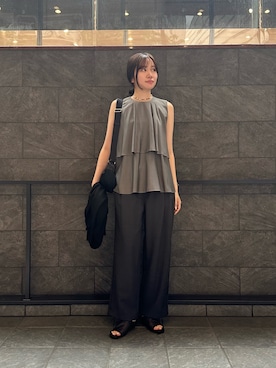 hikaruさん（レディース・168cm）の夏コーディネート