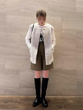 hikaruさん（レディース・168cm）の秋コーディネート