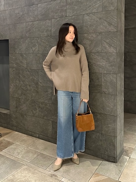 「URBAN RESEARCH ROSSO WOMEN（アーバンリサーチ　ロッソ）のアイテム」を使った、hikaruさん（レディース・168cm）の冬コーディネート