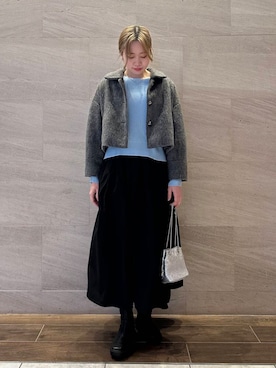 hikaruさん（レディース・168cm）の冬コーディネート