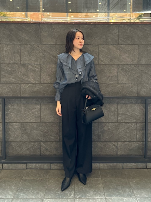 セール】AULENTTI キーベルト付きミニハンドBAG（ショルダーバッグ