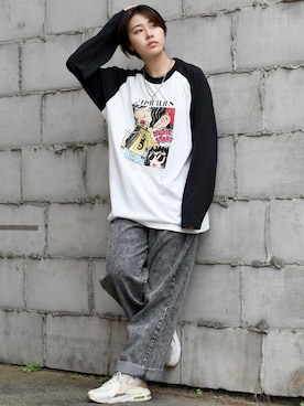 「Starting Over（スターティングオーバー）のアイテム」を使った、sizさん（レディース・163cm）の秋コーディネート