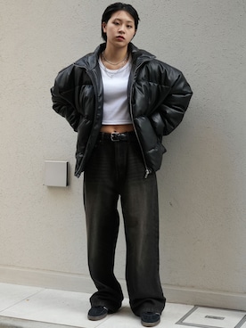 「STARTING OVER」｜「アイテム（ジャケット/アウター）」を使った、sizさん（レディース・165cm）の冬コーディネート