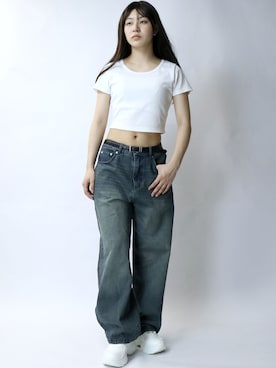 「STARTING OVER」｜sizさん（レディース・163cm）の夏コーディネート