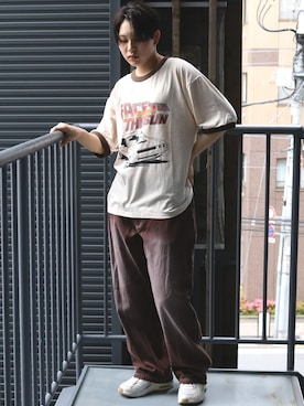 「Starting Over（スターティングオーバー）のアイテム」を使った、sizさん（レディース・163cm）の夏コーディネート