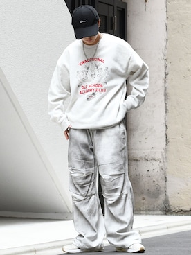 「Starting Over（スターティングオーバー）のアイテム」を使った、sizさん（レディース・163cm）の秋コーディネート