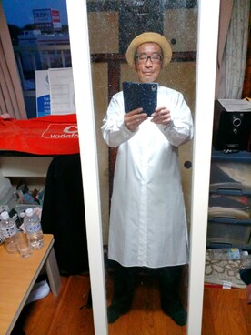 「s'yte（サイト）のアイテム（トップス）」を使った、やぶやぶさん（メンズ・170cm）の冬コーディネート